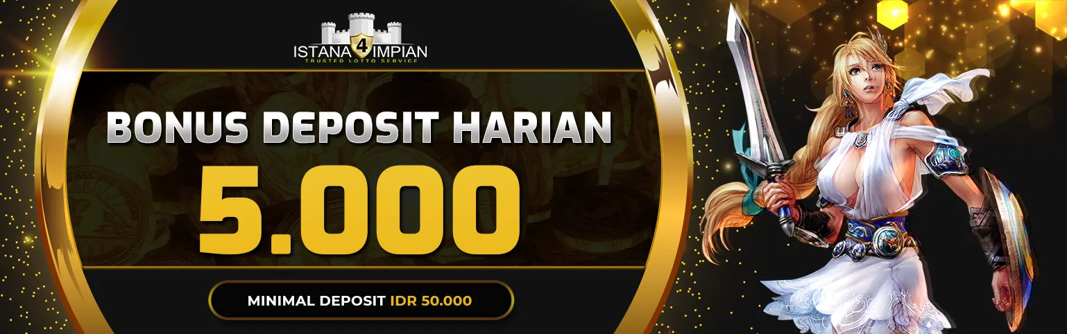 Bonus Deposit Harian Rp 5000